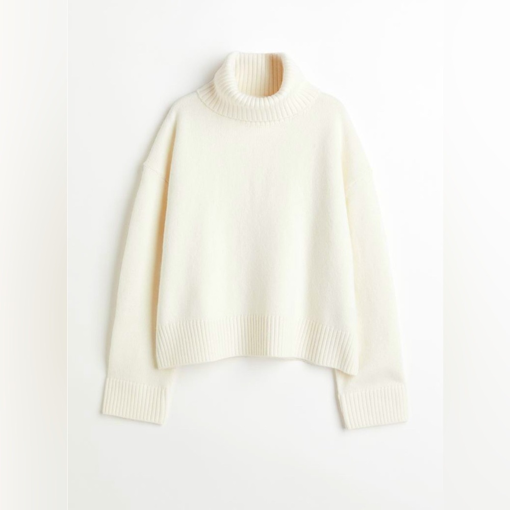 Oversized Turtleneck Sweater
